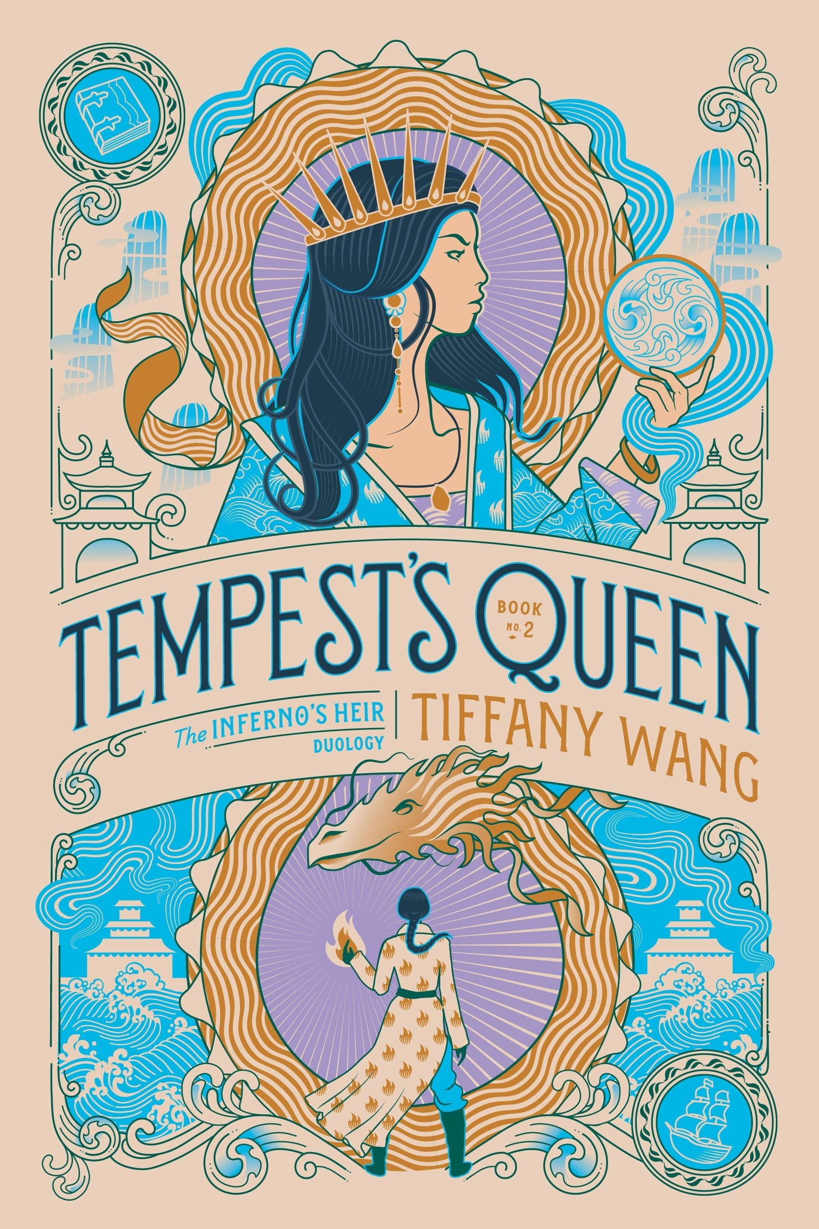 Book cover image for Tempest’s Queen  ISBN: 9781964721460