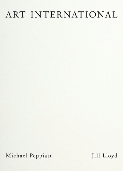 Cover image for Art International, isbn: 9781967751778