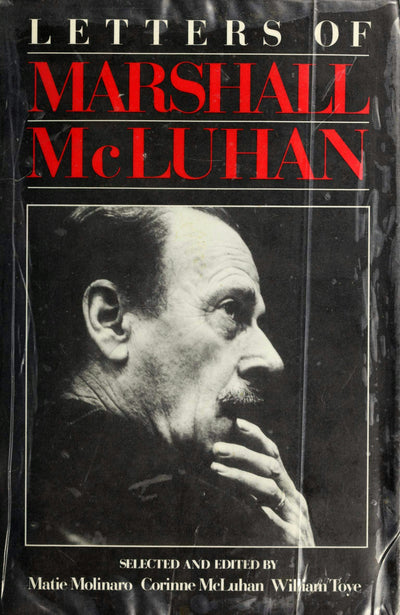 Cover image for Letters of Marshall McLuhan, isbn: 9781998336234