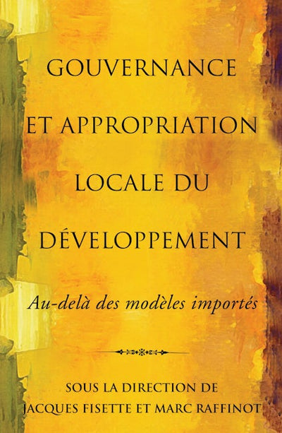 Gouvernance et appropriation locale du développement