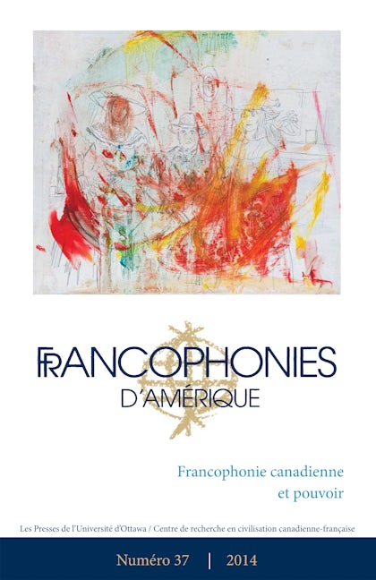 Francophonies d'Amérique 37