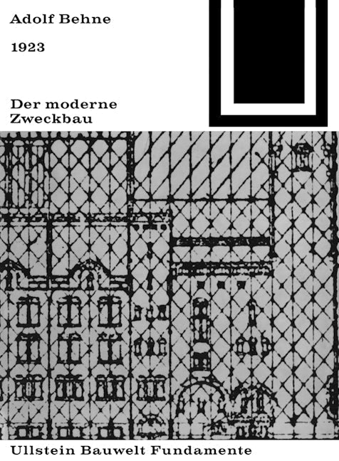 Book cover image for Der moderne Zweckbau (1929) ISBN: 9783035600025