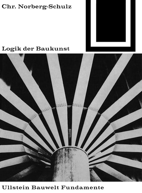 Book cover image for Logik der Baukunst ISBN: 9783035600063