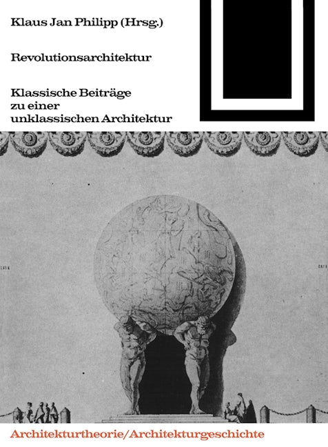 Book cover image for Revolutionsarchitektur ISBN: 9783035601046