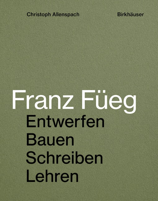 Book cover image for Franz Füeg ISBN: 9783035615302