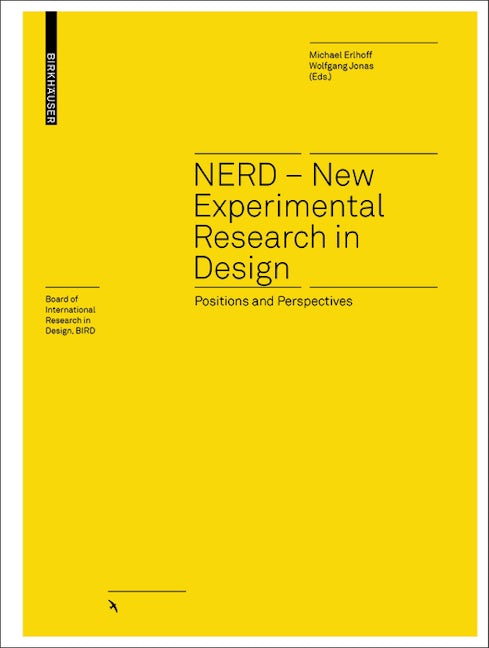 Book cover image for NERD – New Experimental Research in Design ISBN: 9783035616804