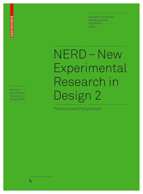 Book cover image for NERD - New Experimental Research in Design 2 ISBN: 9783035623659