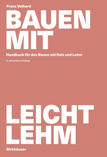 Book cover image for Bauen mit Leichtlehm ISBN: 9783035624021