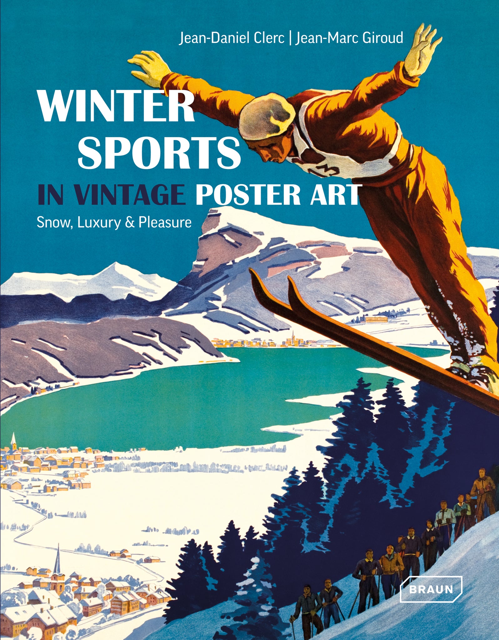 Cover image for Winter Sports in Vintage Poster Art ISBN 9783037681855