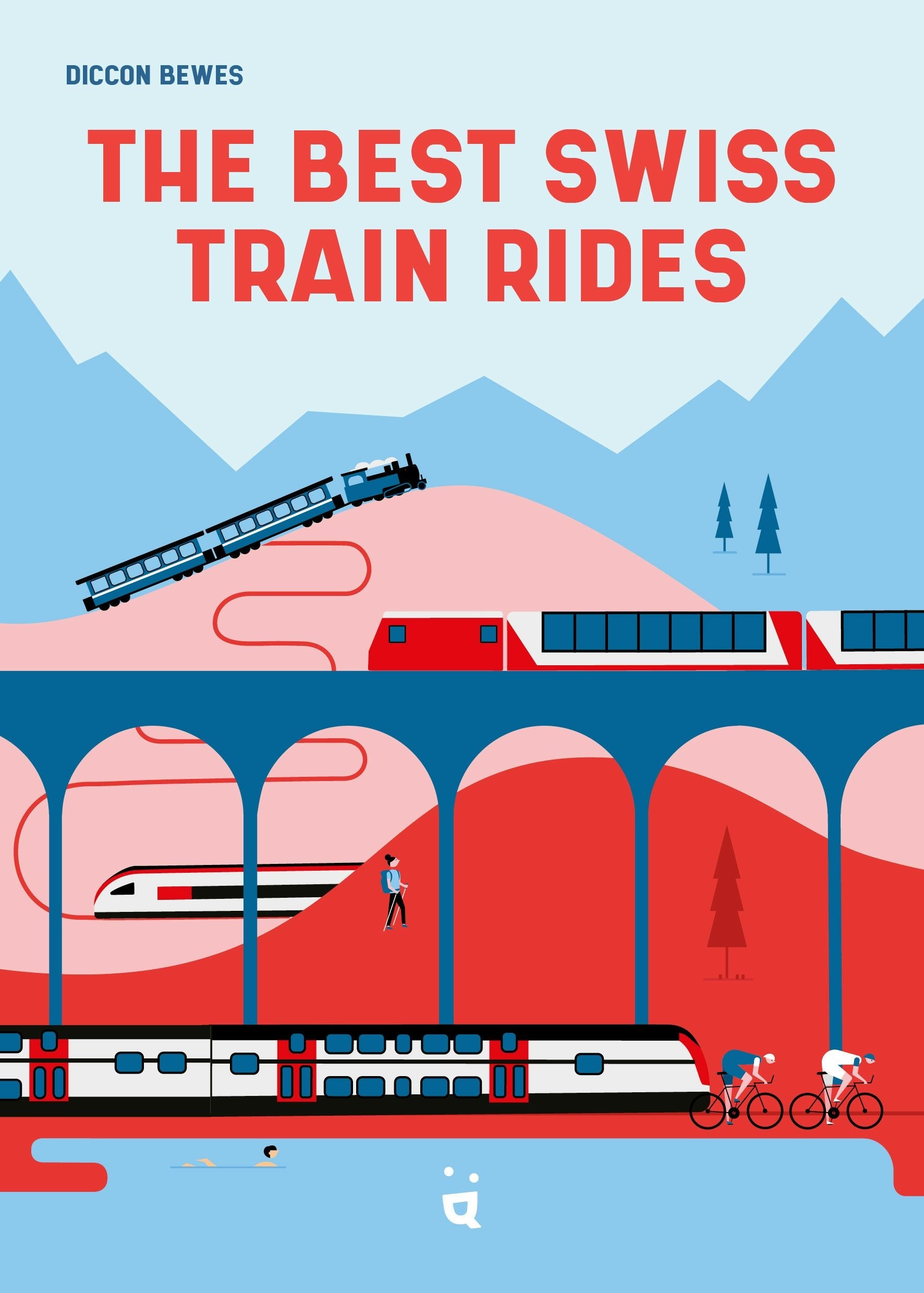 Book cover image for The Best Swiss Train Rides ISBN: 9783039640850