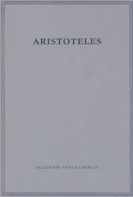 Opuscula II und III