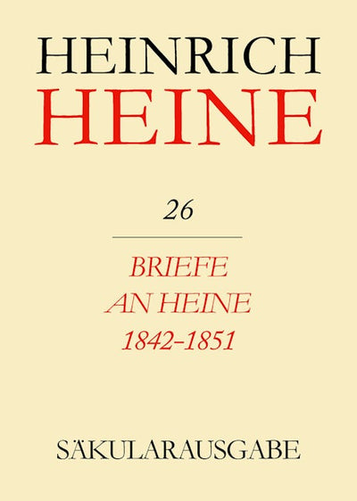 Briefe an Heine 1842-1851