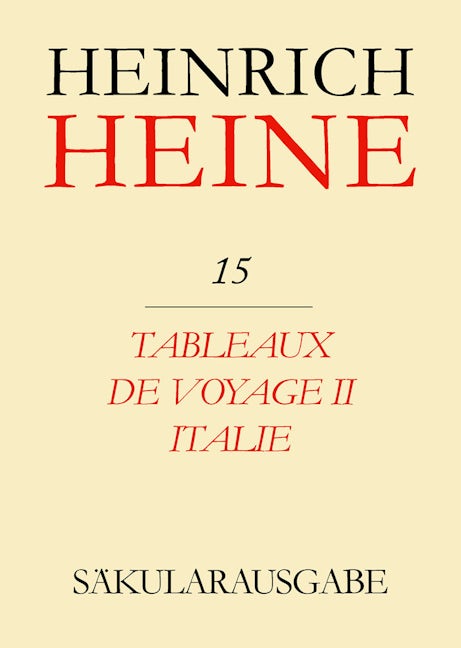 Tableaux de voyage II. Italie