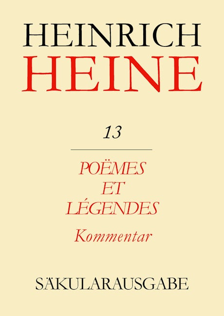 Poëmes et Légendes. Kommentar