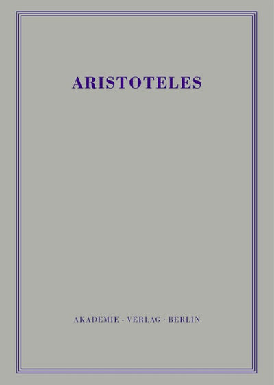 Politik - Buch IV-VI
