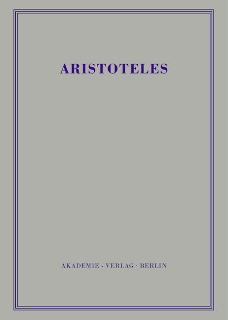 Politik - Buch IV-VI