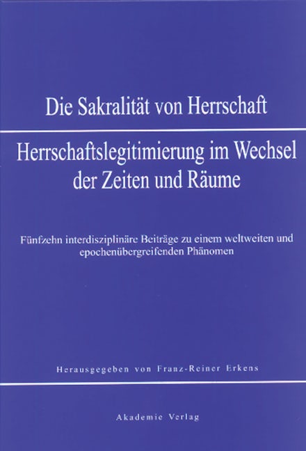 Sakralität von Herrschaft