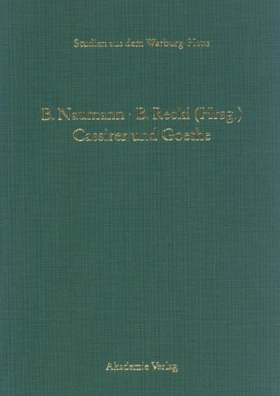 Cassirer und Goethe