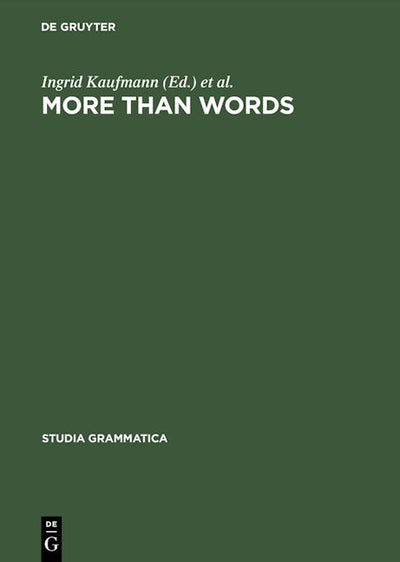More than Words