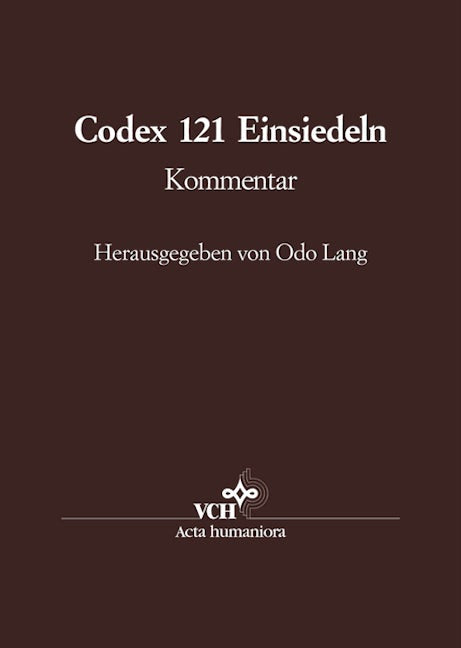 Die Handschrift 121 der Stiftsbibliothek Einsiedeln