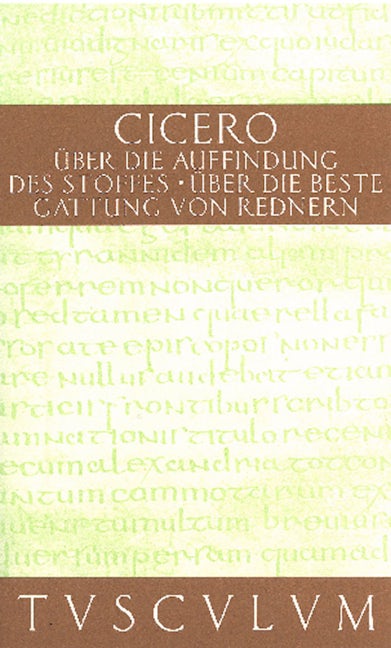 Über die Auffindung des Stoffes / De inventione