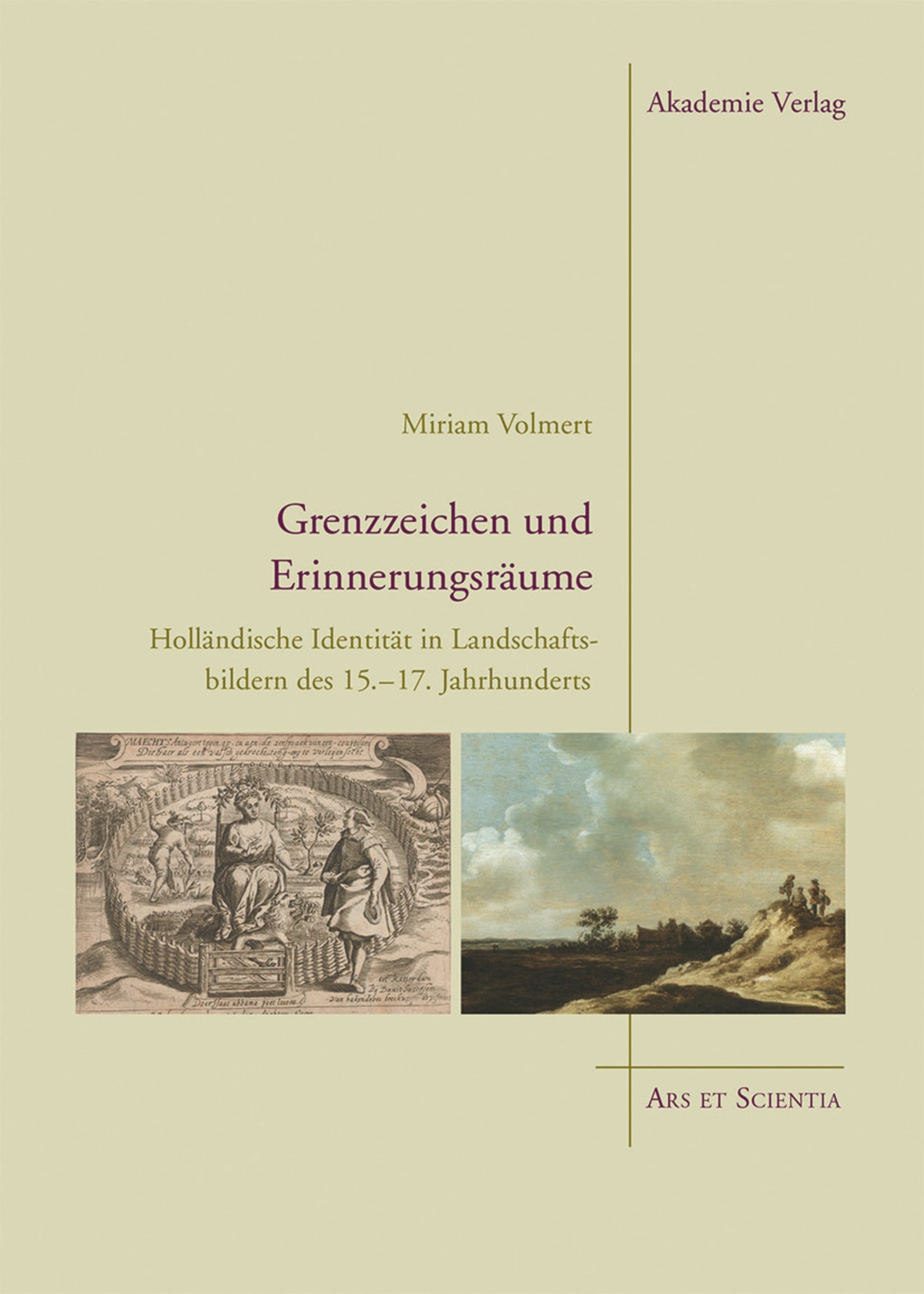 Cover image for Grenzzeichen und Erinnerungsräume ISBN 9783050060996