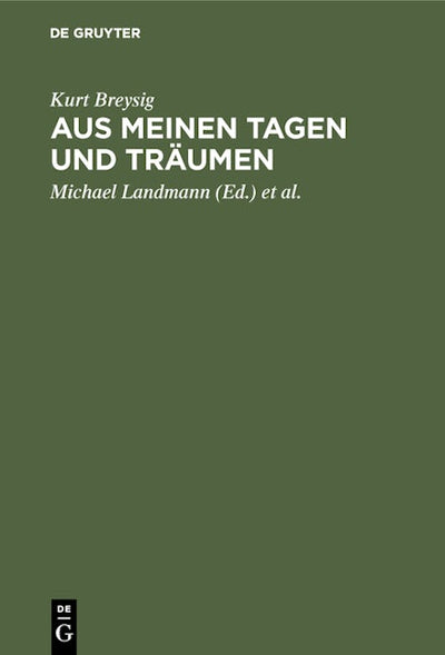 Aus meinen Tagen und Träumen