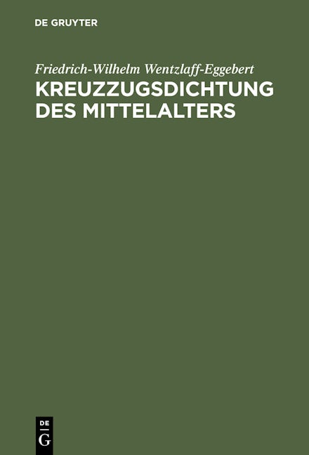Kreuzzugsdichtung des Mittelalters