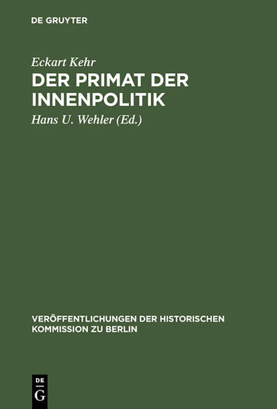 Der Primat der Innenpolitik
