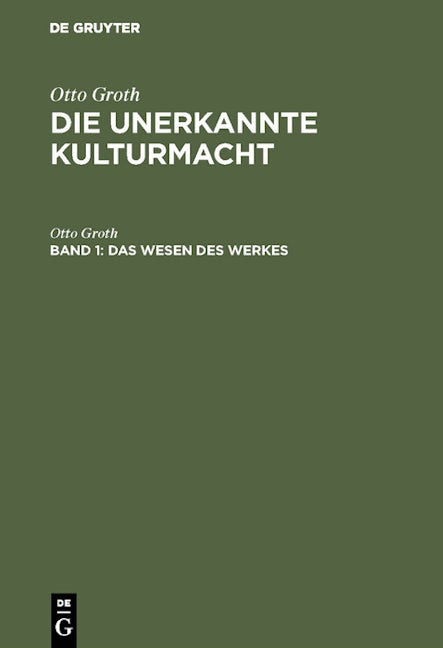 Das Wesen des Werkes