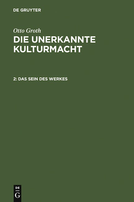 Das Sein des Werkes