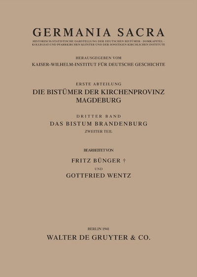 Das Bistum Brandenburg. Teil 2