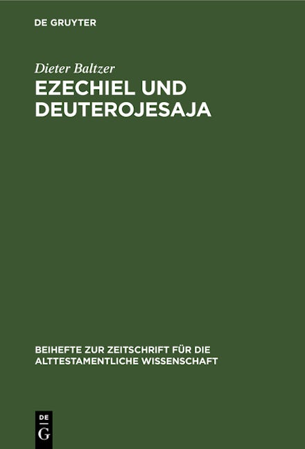 Ezechiel und Deuterojesaja