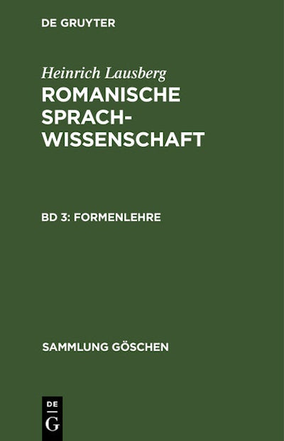 Formenlehre
