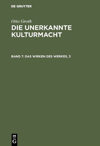 Das Wirken des Werkes, 3