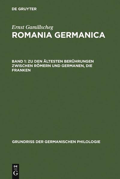 Zu den ältesten Berührungen zwischen Römern und Germanen, Die Franken