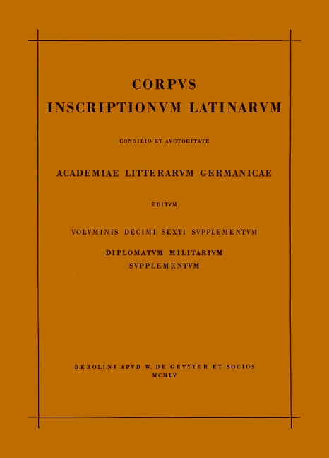 CORP INSCR LAT VOL 16 SUPPL ND
