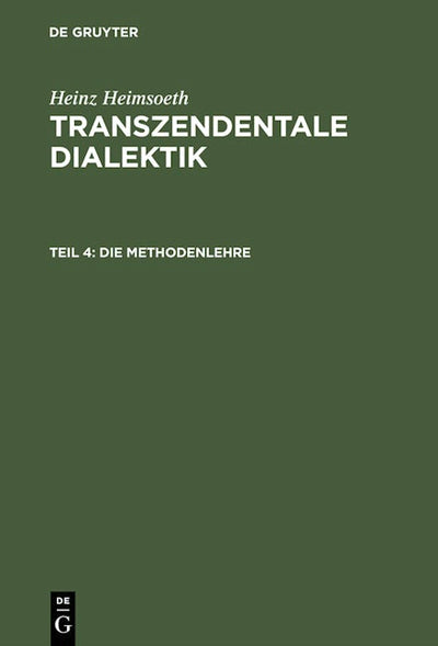 Die Methodenlehre