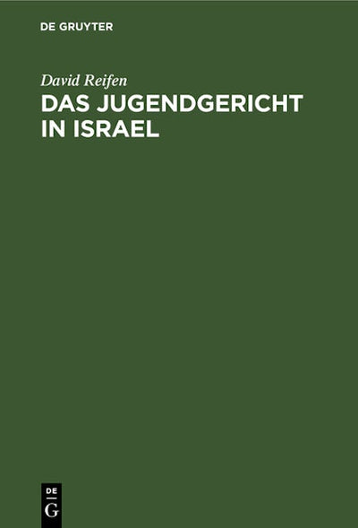 Das Jugendgericht in Israel