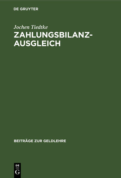 Zahlungsbilanzausgleich