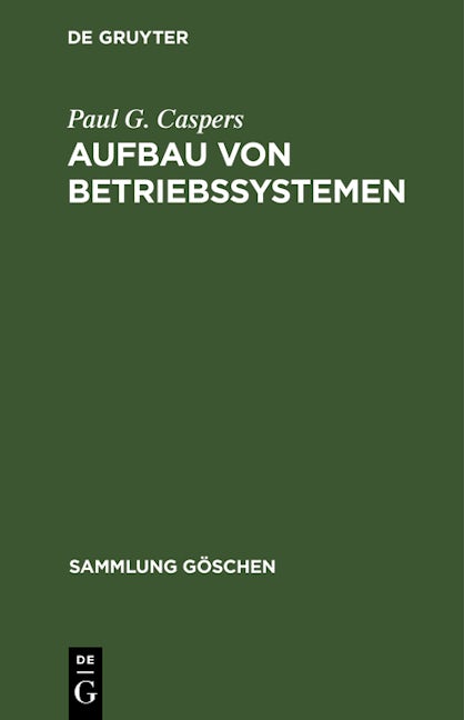 Aufbau von Betriebssystemen