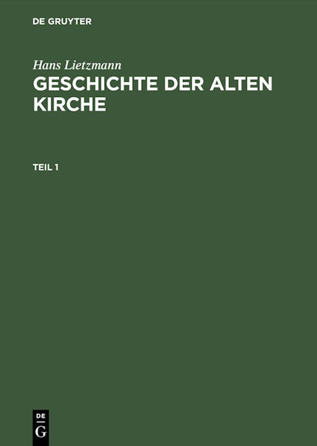 Geschichte der Alten Kirche