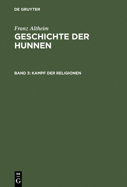 Kampf der Religionen