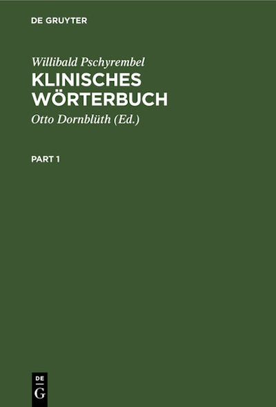 Klinisches Wörterbuch