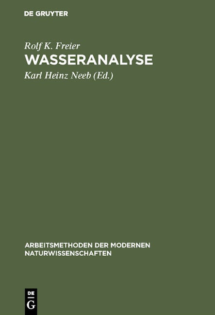 Wasseranalyse