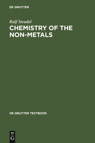 Chemistry of the Non-Metals