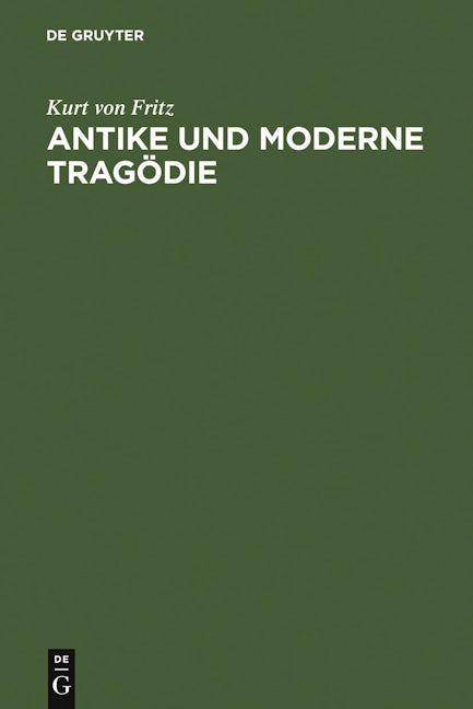 Antike und moderne Tragödie