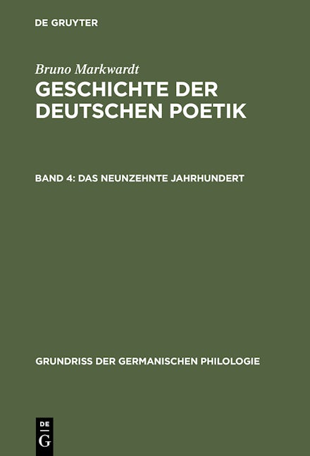 Das neunzehnte Jahrhundert