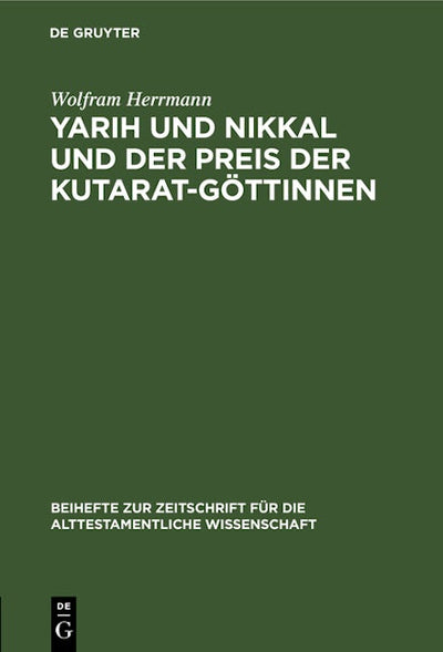 Yarih und Nikkal und der Preis der Kutarat-Göttinnen