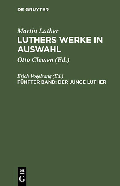 Der junge Luther
